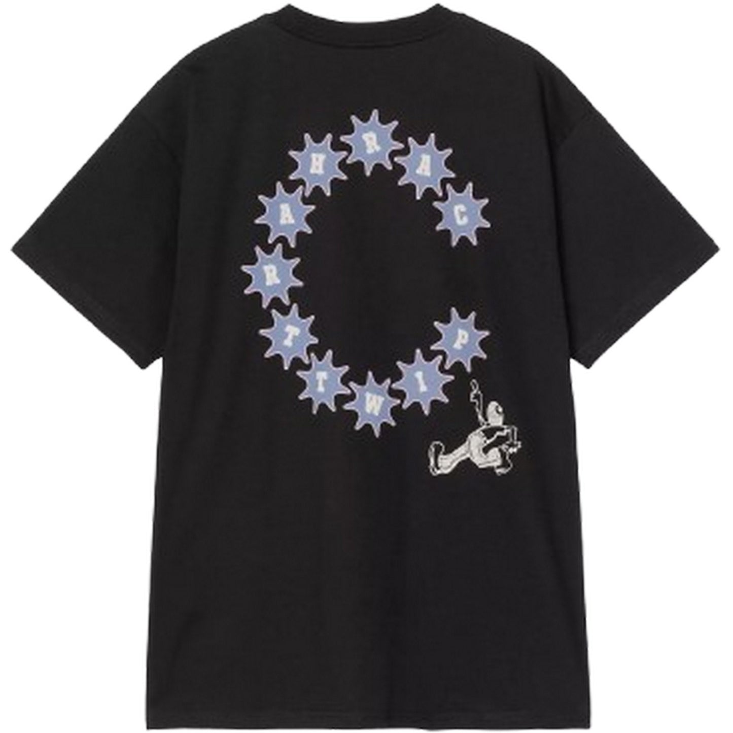 T-shirt Uomo Carhartt Wip - S/S C Trip T-Shirt - Nero