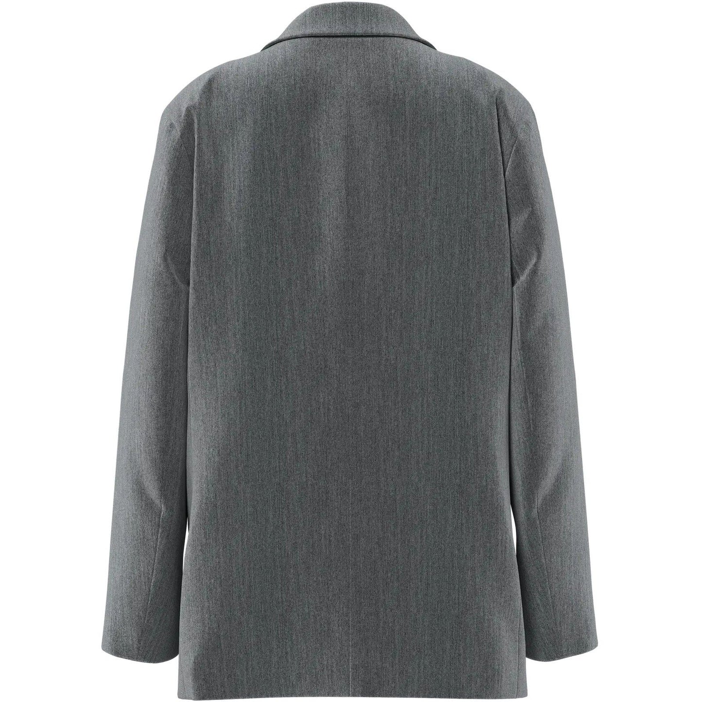 Maglie Donna Pieces - Pckamil Ls Loose Blazer Noos Bc - Grigio