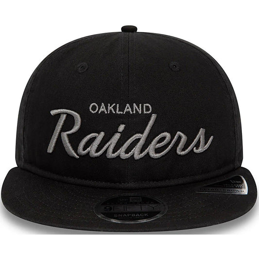 Gorras de béisbol para hombre New Era NFL Retro 9Fifty Rc - Negro