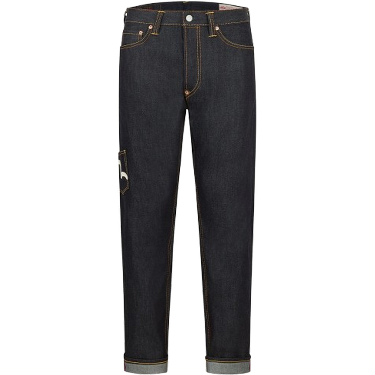 Jeans Uomo Evisu - Ht, Multi Pocket Denim Jeans - Nero