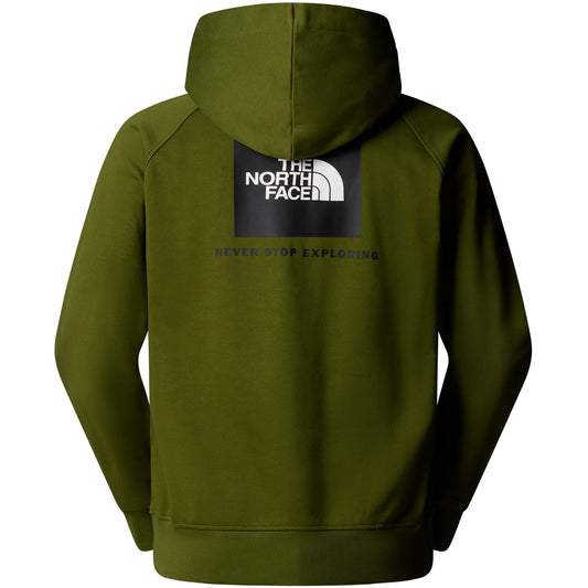 The North Face Men's Hoodies - M Raglan Box Nse Hoodie - Green