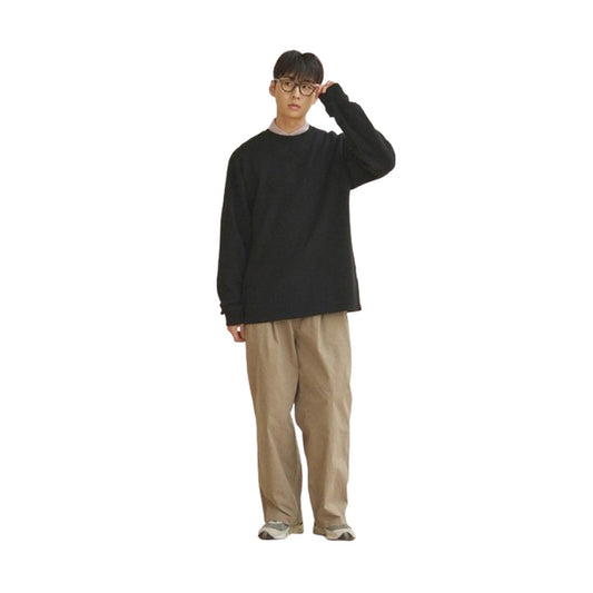 Pantaloni Uomo KAPPY DESIGN - Two Tuck Wide Cn Pants - Beige