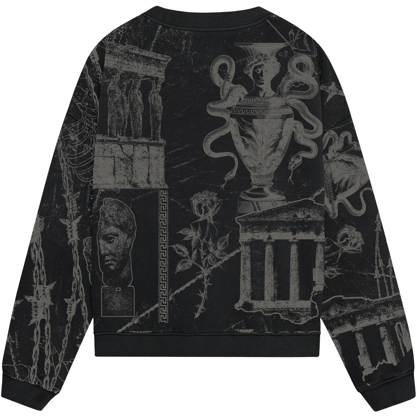 Camisas de manga larga para hombre Vertere Berlin - Seduction Sweater - Negro