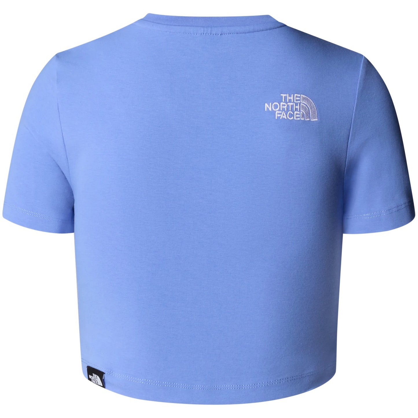 T-shirt Donna The North Face - W S/S Essential Cropped Slim Tee - Blu
