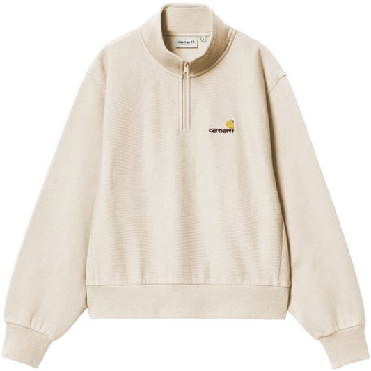 Pulls Carhartt Wip pour femmes - W' American Scr. Swt à col haut - Beige