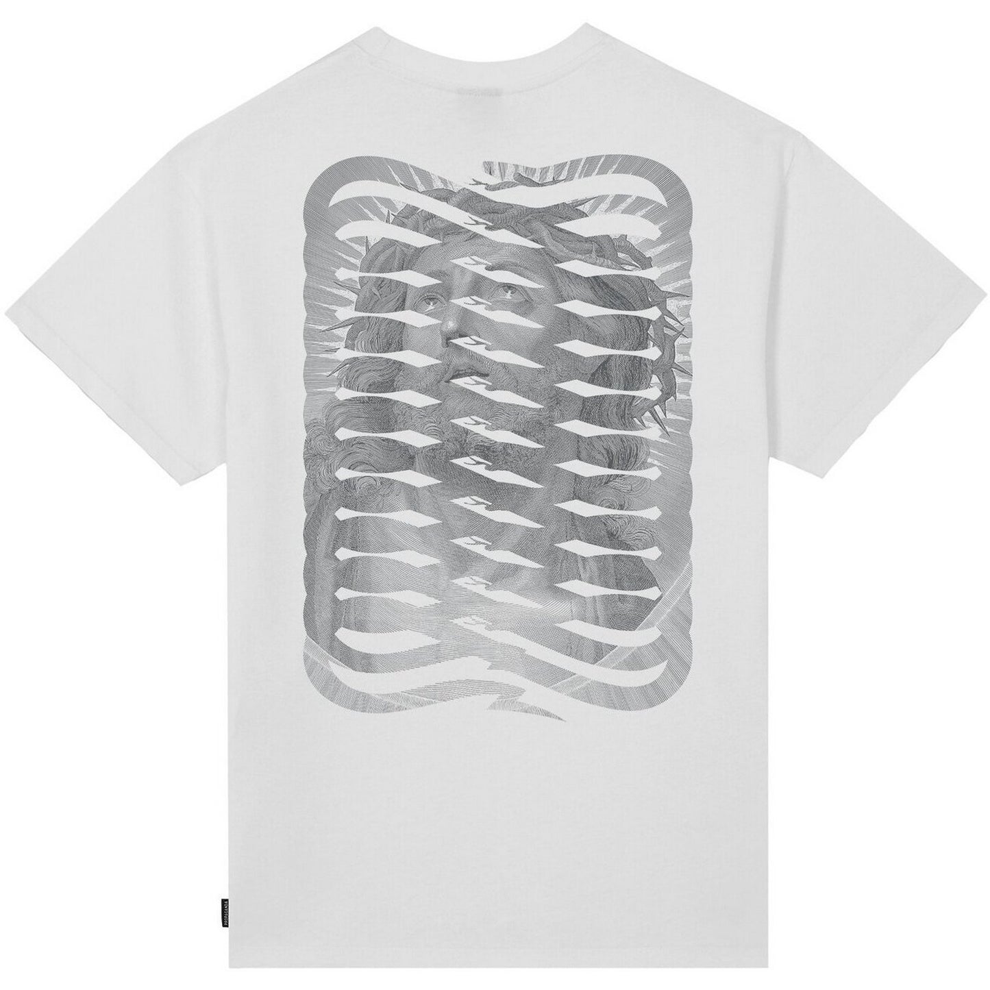 T-shirt Uomo Propaganda - T-Shirt M/M Ribs Lord - Bianco