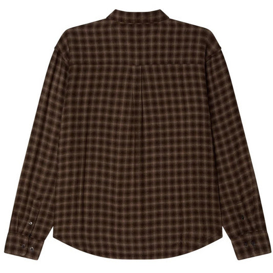 Obey Camisas informales para hombre - Clarence Woven - Negro
