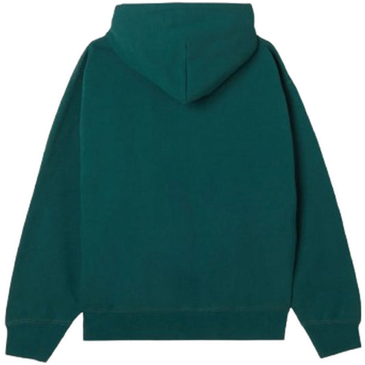 Obey Sweats à capuche unisexes - establishment Works Bold Hood Ii Fleece - Vert