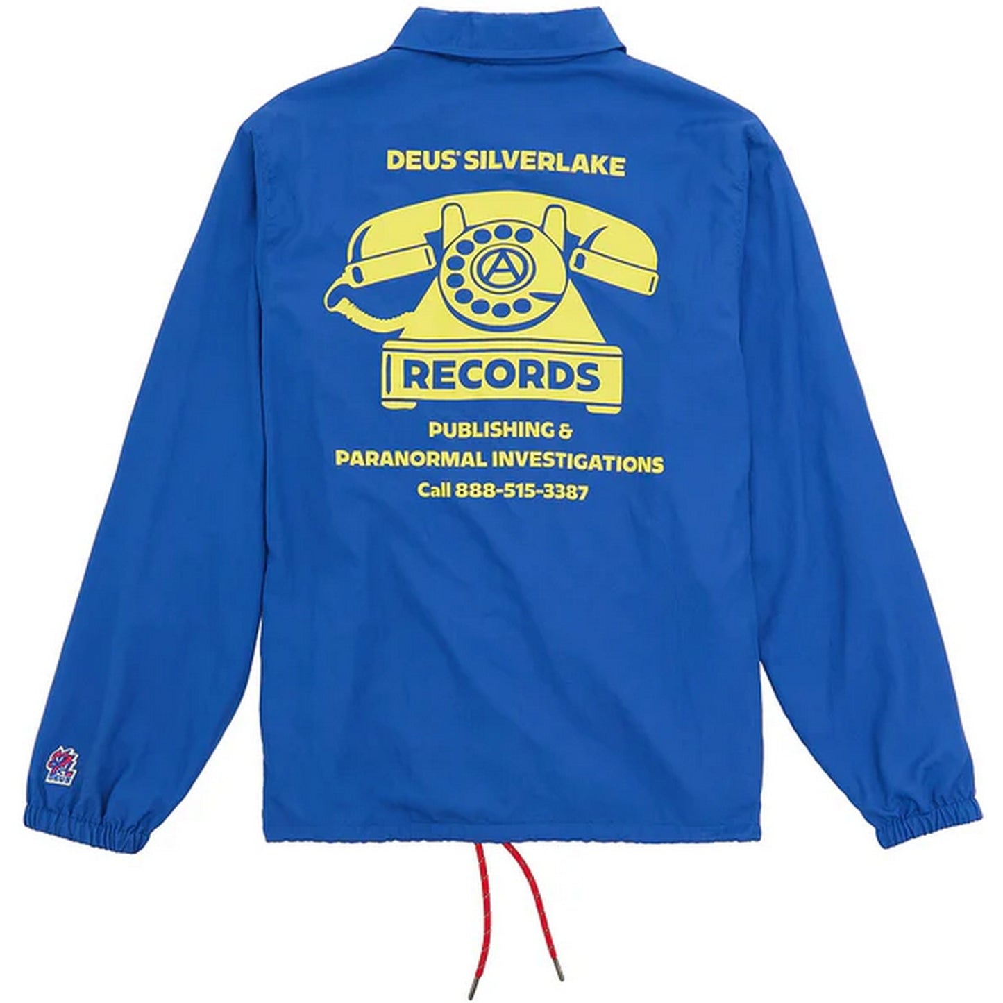 Giacche Uomo Deus Ex Machina - In Rotation Coach - Blu