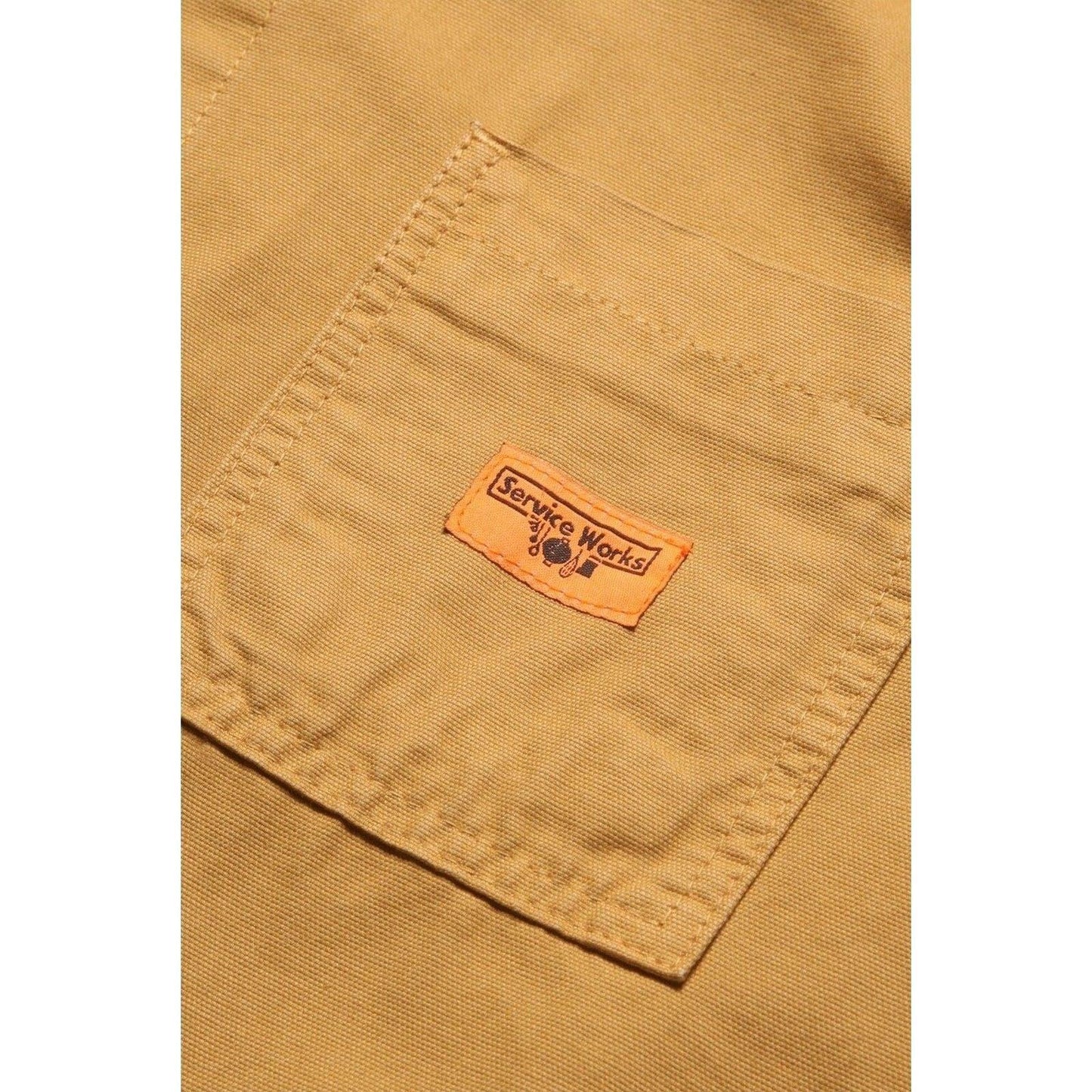Giacche Uomo Service Works - Canvas Coverall Jacket - Marrone