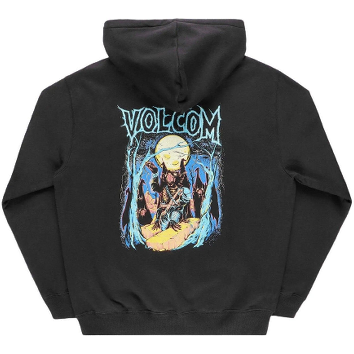 Felpe con cappuccio Uomo Volcom - Fa Max Sherman Po - Nero