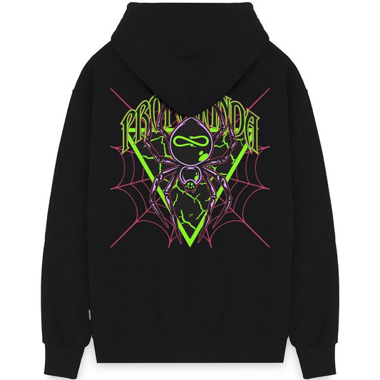 Propaganda Men's Hoodies - Triangle Web Sweatshirt - Black