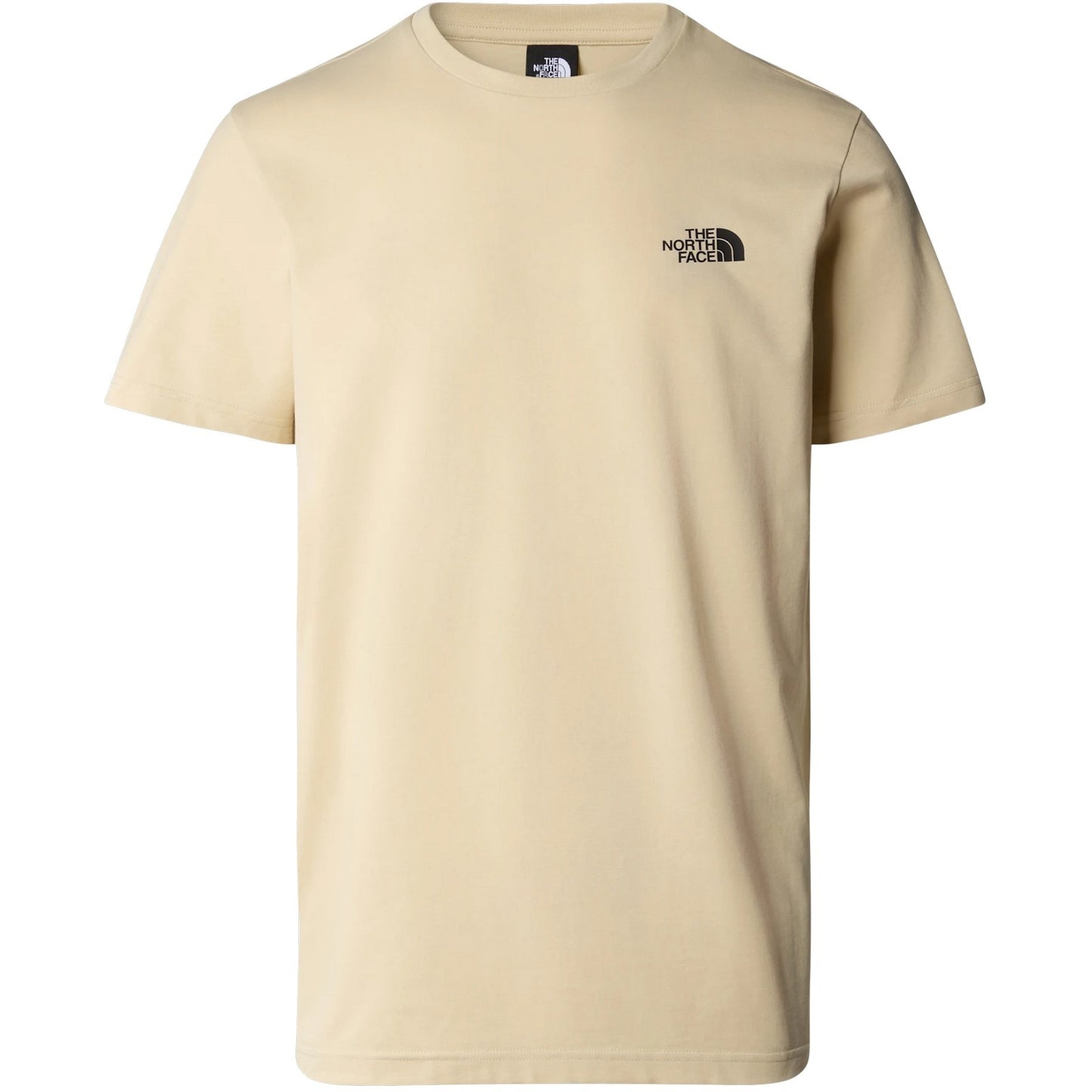 T-shirt pour hommes The North Face - M S/S Simple Dome Tee - Beige