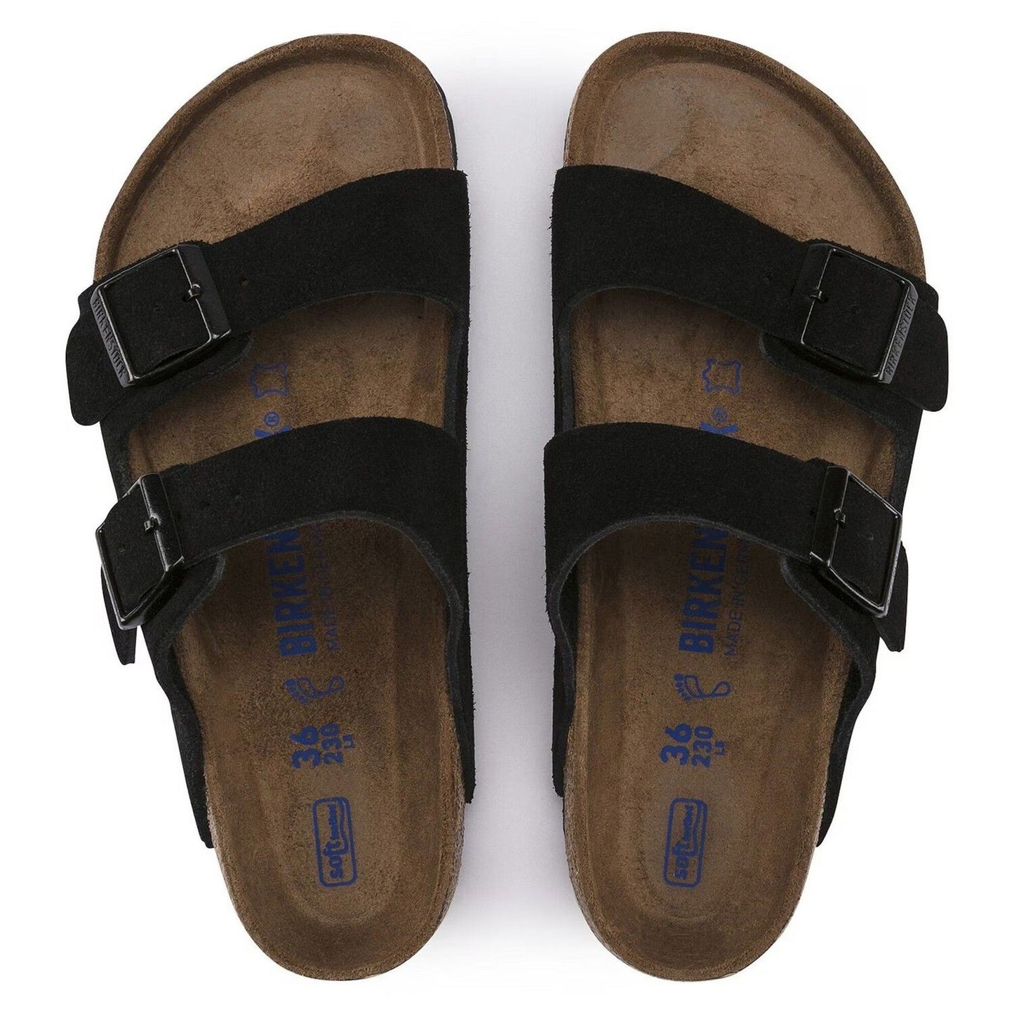 Sandali Unisex Birkenstock - Arizona Sfb - Nero