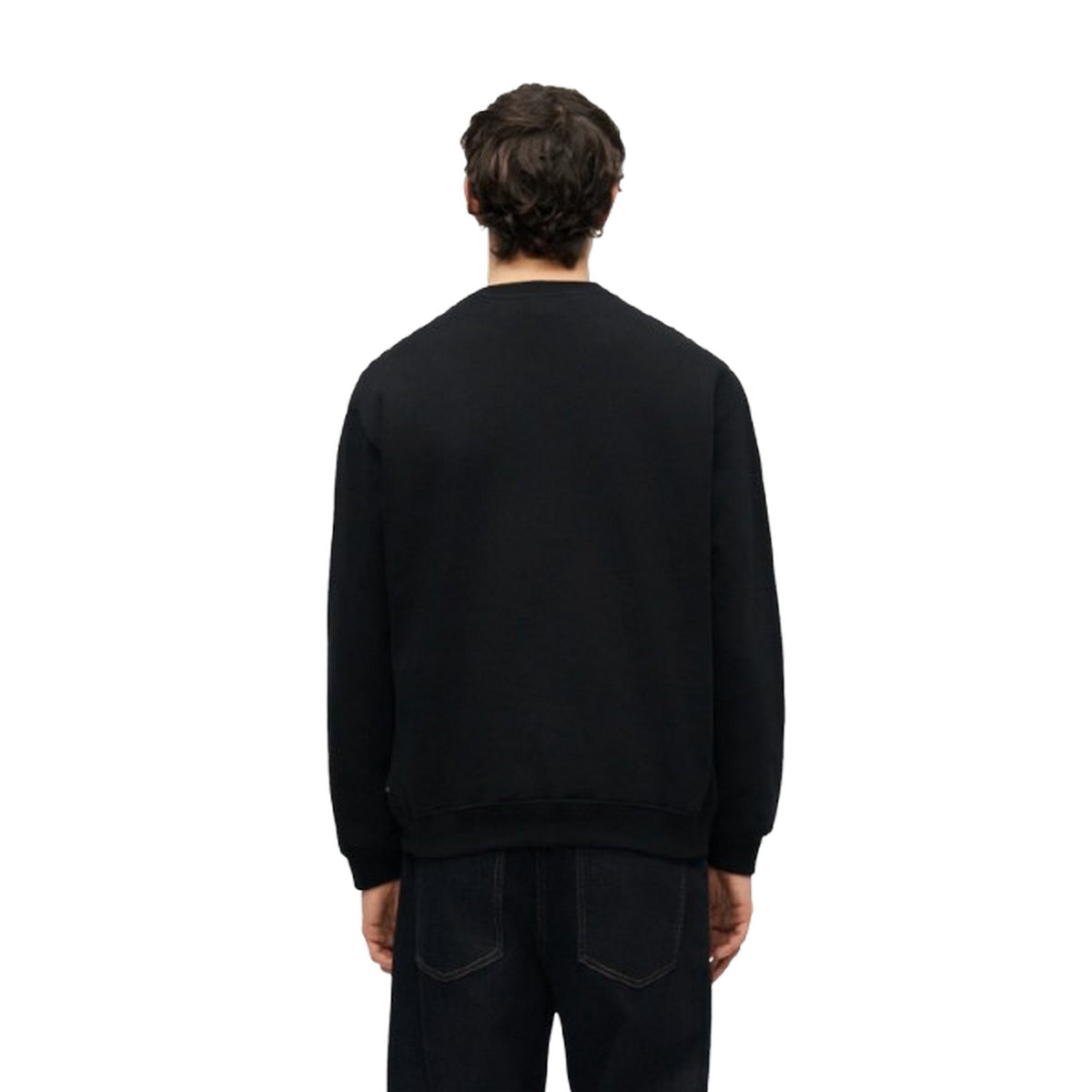 Felpe senza cappuccio Uomo Volcom - Single Stone Crew - Nero