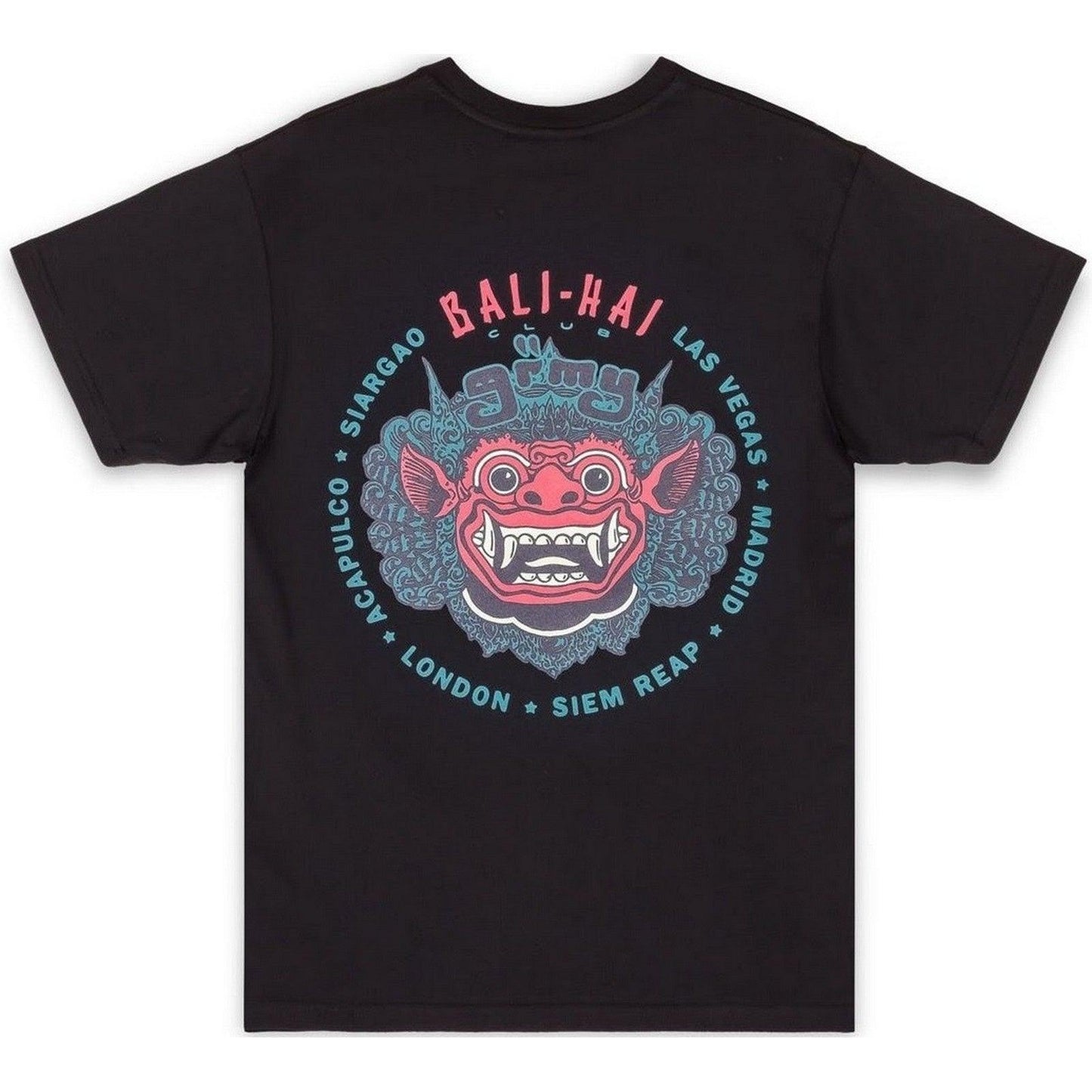 T-shirt Uomo Grmy - The Bali-Hai Regular Tee - Nero