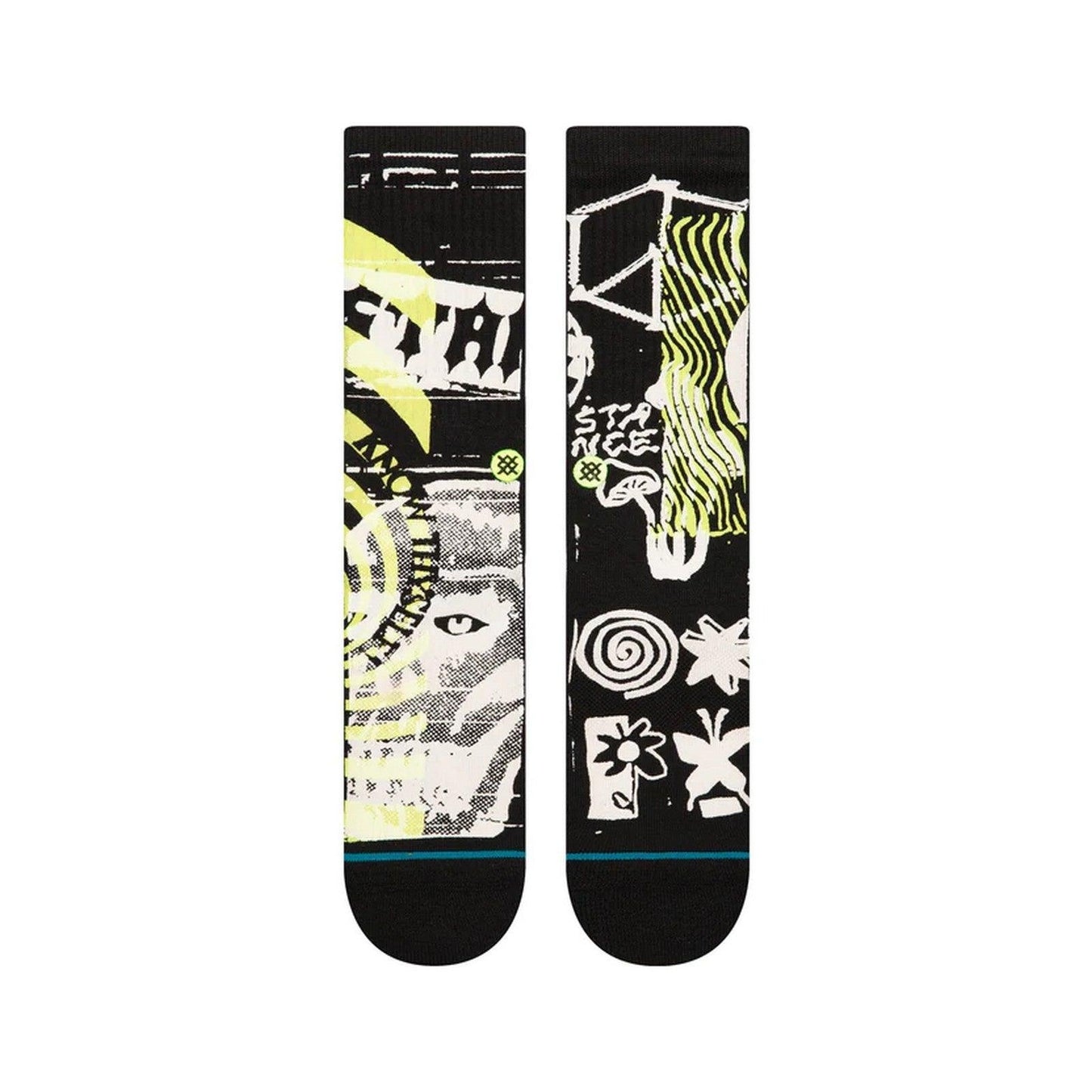 Calze Unisex Stance - Disorted - Nero