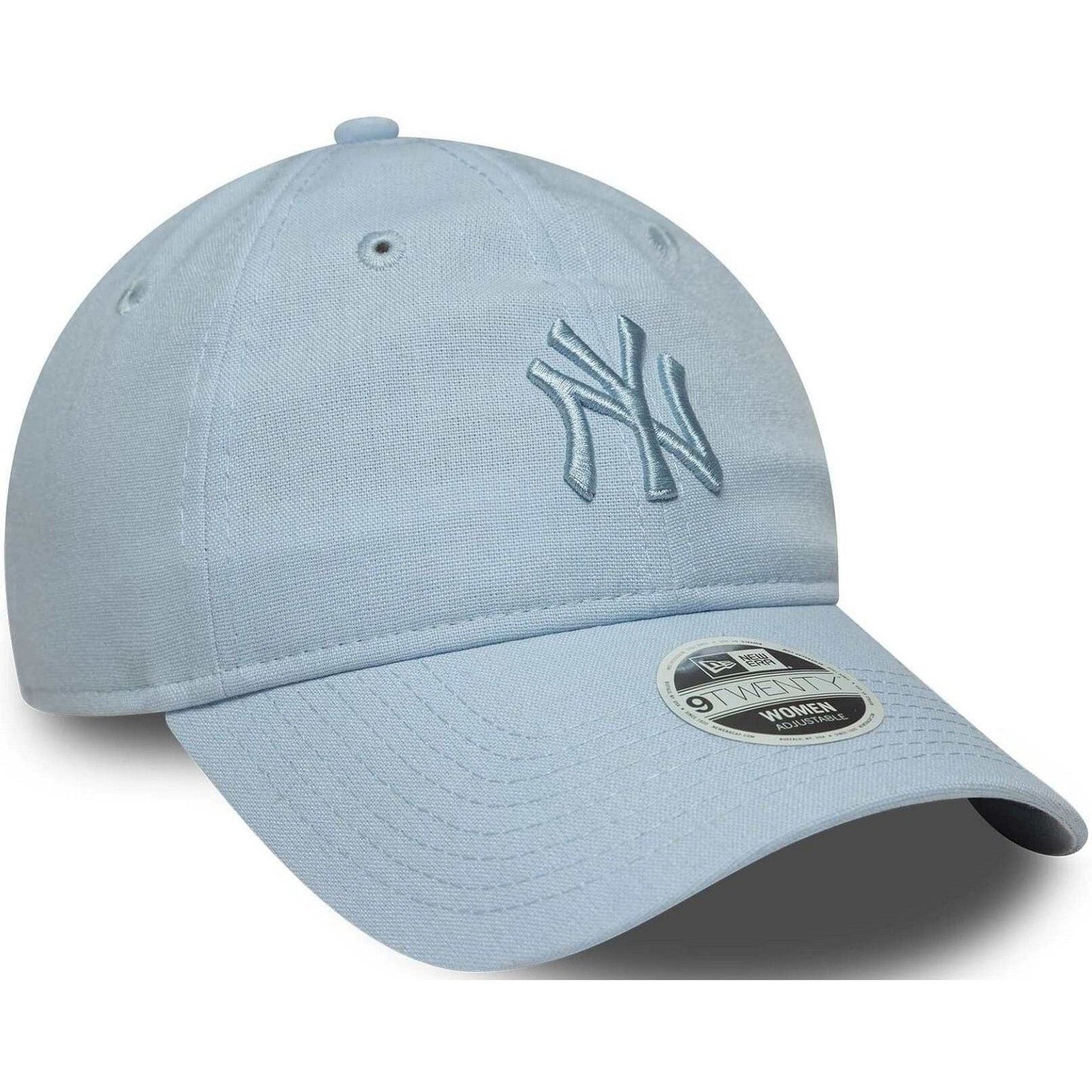 Unisex-Baseballkappen von New Era – Wmns Linen 9Twenty Neyyan – Hellblau