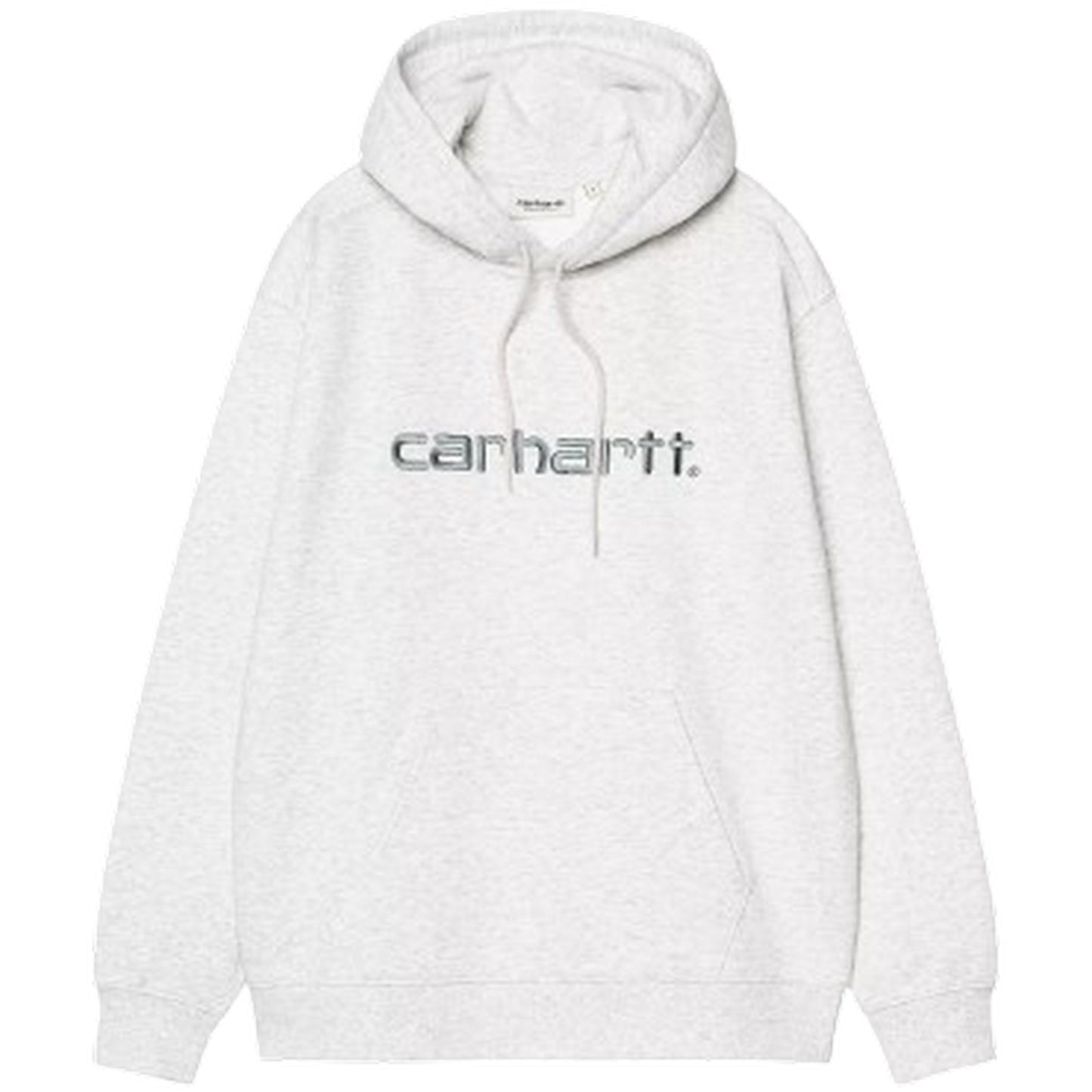 Felpe con cappuccio Donna Carhartt Wip - W' Hooded Carhartt Sweatshirt - Grigio