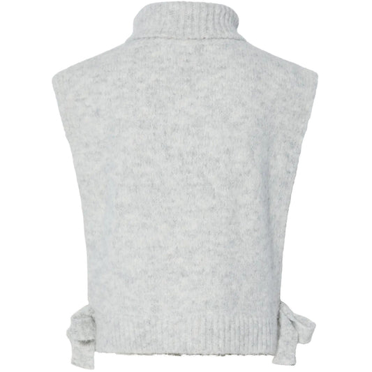 Poncho e mantelle Donna Pieces - Pcjecca Poncho Bc - Grigio