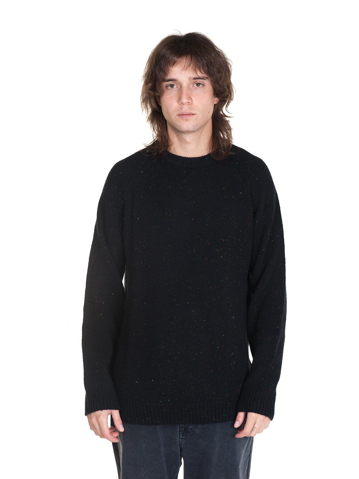 Maglioni Uomo Carhartt Wip - Anglistic Sweater - Nero