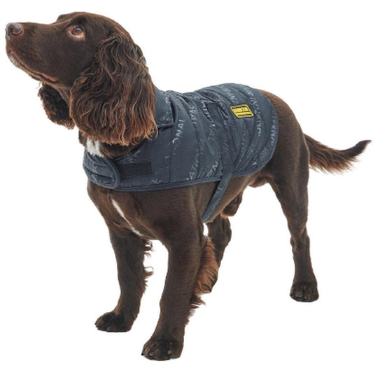 Barbour International Manteaux unisexes – Manteau pour chien Baffle Quilt – Noir
