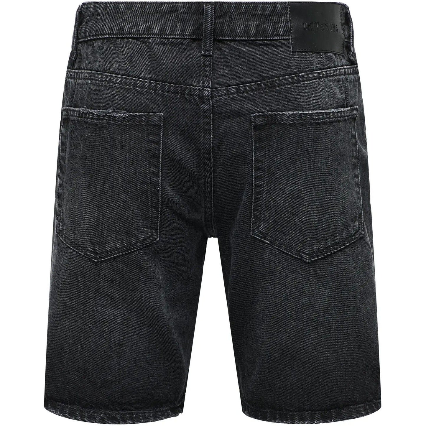 Pantaloncini Uomo Only & Sons - Onsedge Black 2047 Tai Dnm Shorts Noos - Nero