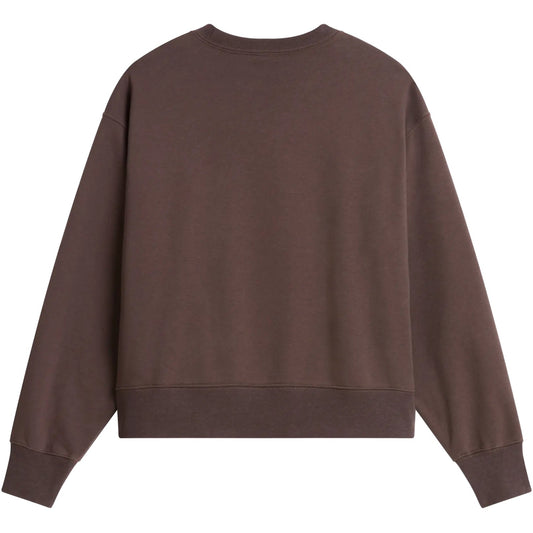 Felpe con cappuccio Donna The North Face - W Ess Sd Boxy Os Hd - Marrone