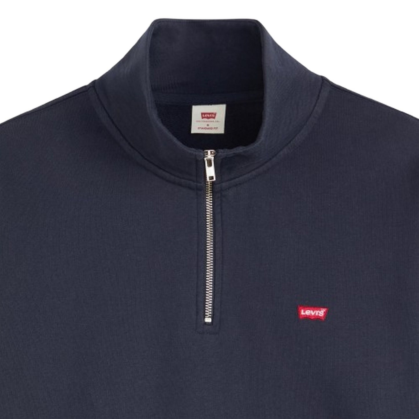 Maglie a manica lunga Uomo Levi's - Original Hm 1/4 Zip - Blu