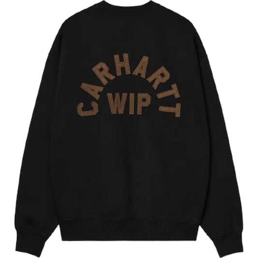 Felpe senza cappuccio Uomo Carhartt Wip - Arch Script Sweat - Nero