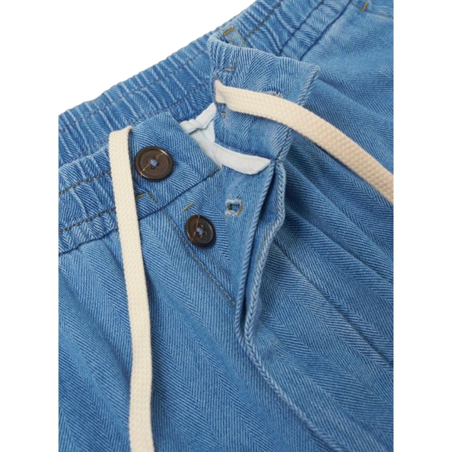 Pantaloni Uomo Universal Works - Pleated Track Pant - Blu