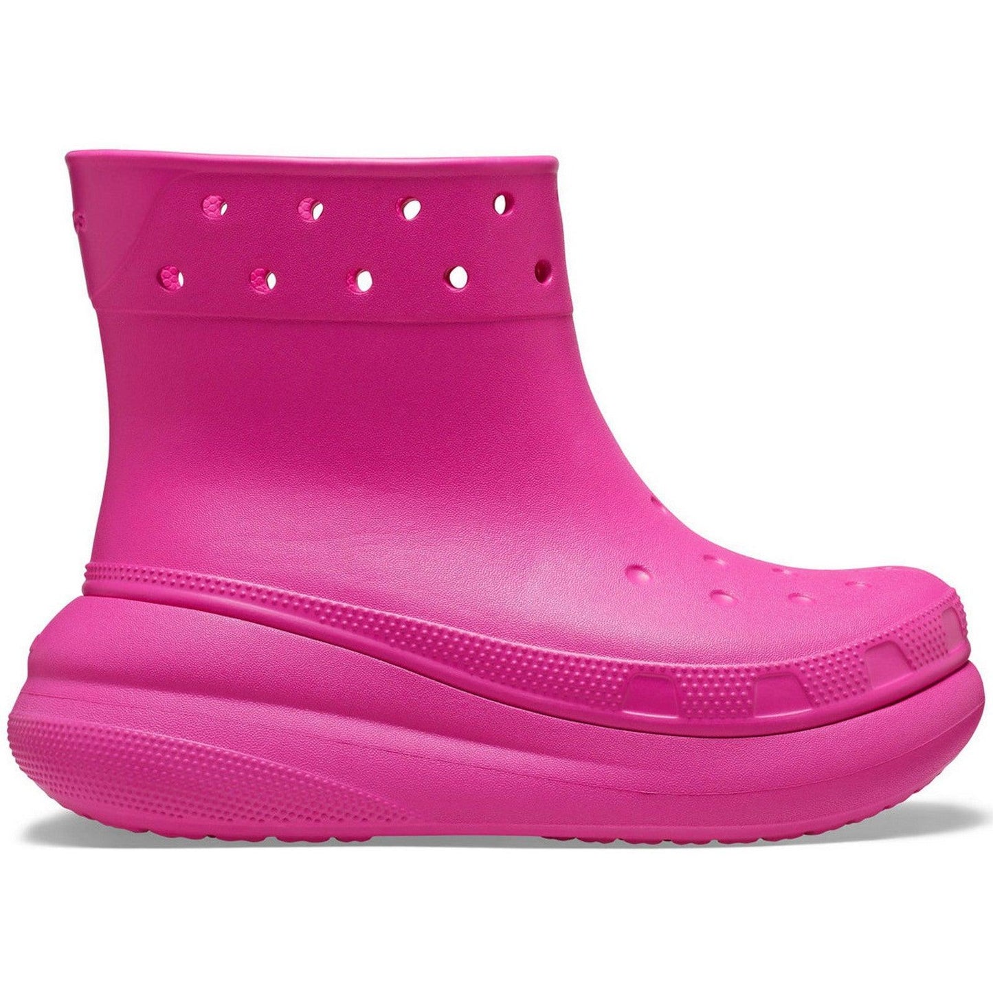 Stivali Donna Crocs - Classic Crush Rain Boot - Fucsia