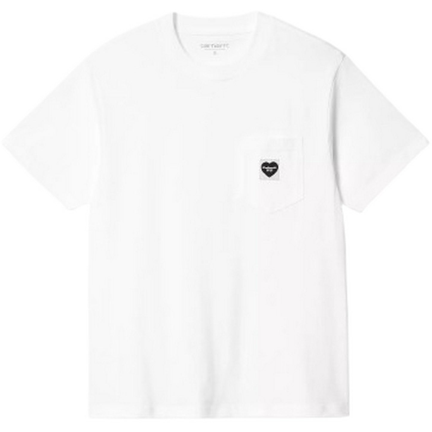 T-shirt Donna Carhartt Wip - W' S/S Pocket Heart T-Shirt - Bianco