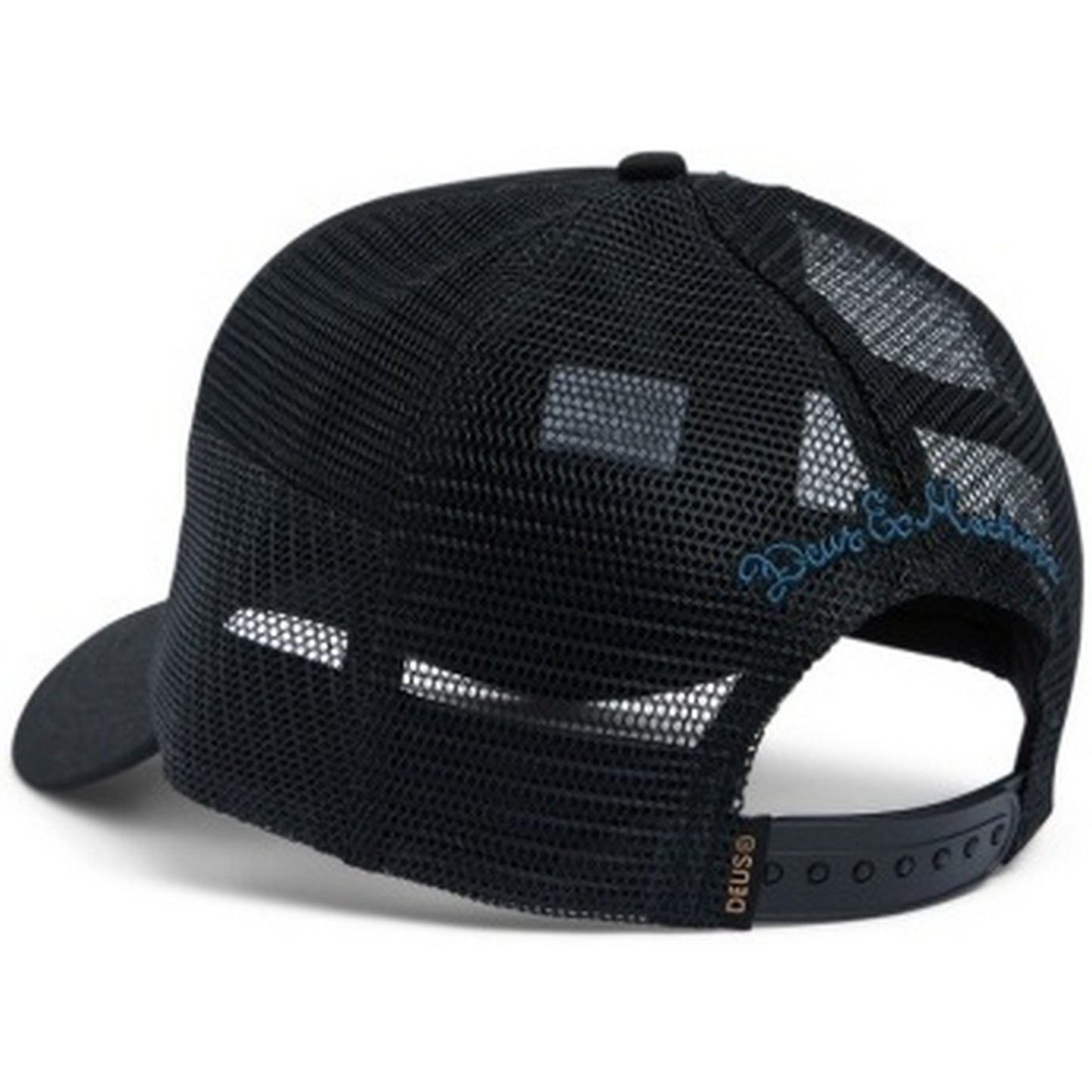 Cappellini da baseball Uomo Deus Ex Machina - Pill Logo Trucker - Nero