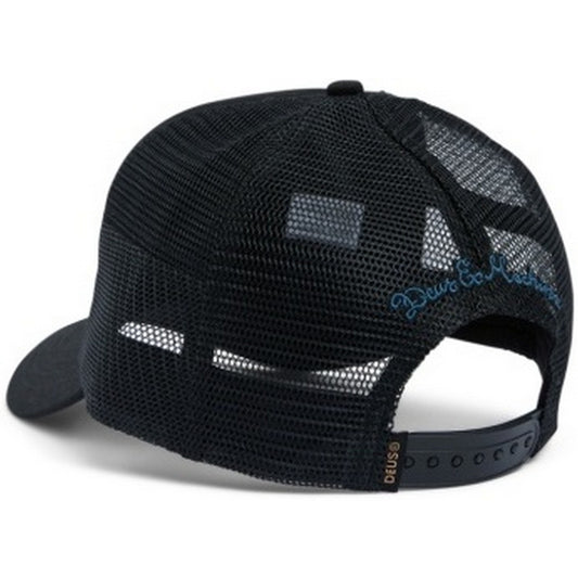 Deus Ex Machina Herren-Baseballkappen – Pill Logo Trucker – Schwarz