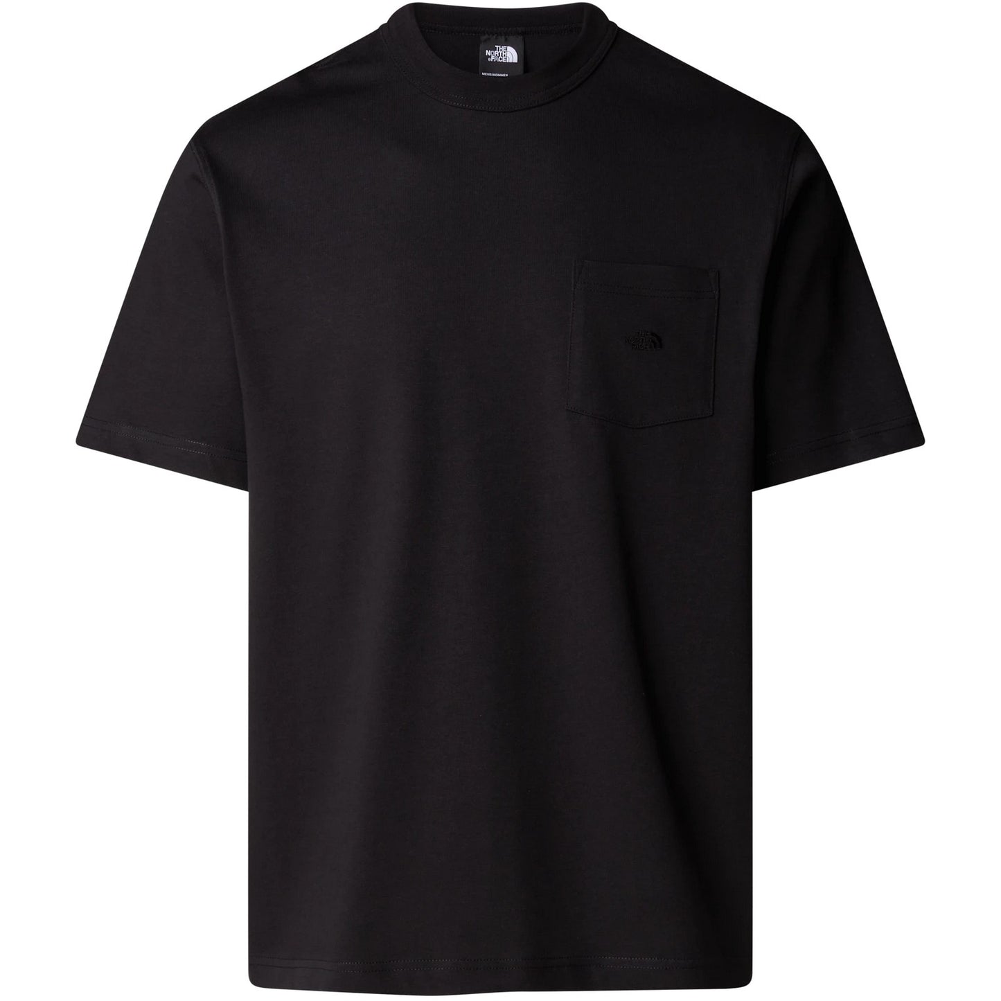 The North Face Herren-T-Shirt – Men's SS Dome Relaxed Pocket Tee – Schwarz