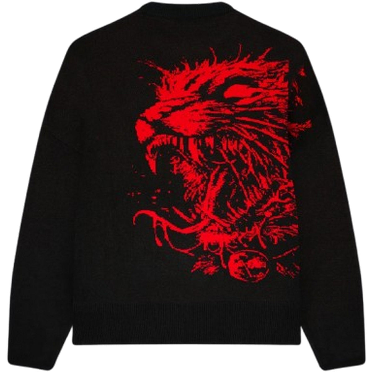 Felpe senza cappuccio Uomo Dolly Noire - Satanicat Boxy Sweater - Nero