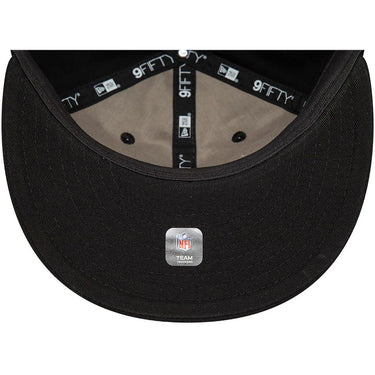 Casquettes de baseball New Era pour hommes - NFL Retro 9Fifty Rc - Noir