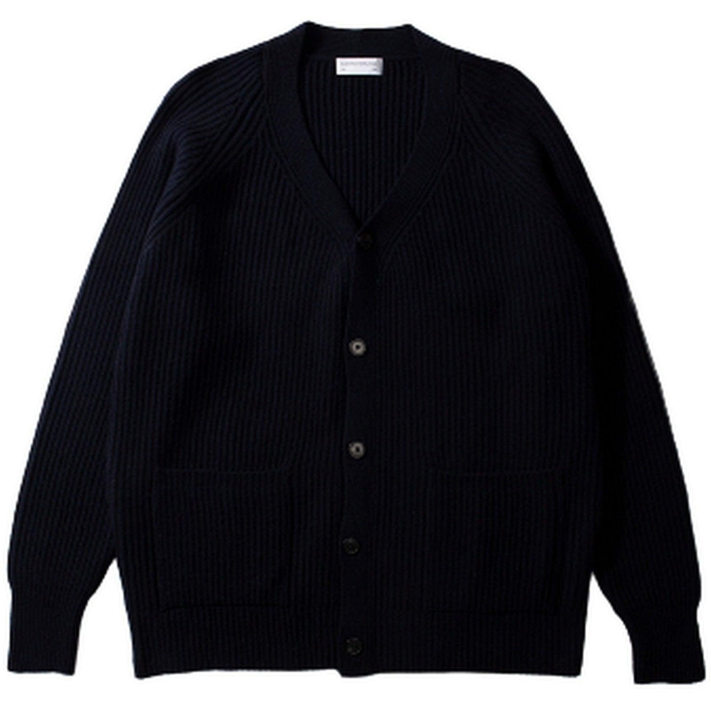 Edmmond Studios Herren-Cardigan – Upper Cardigan – Blau