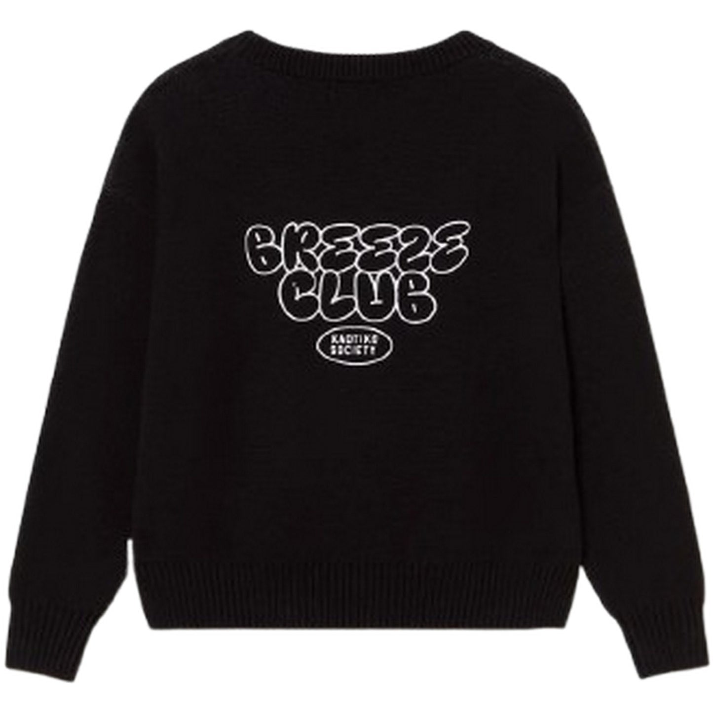 Felpe senza cappuccio Uomo Kaotico - Breeze Club Sweater - Nero