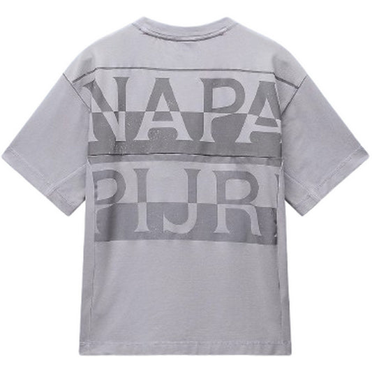 Camiseta de hombre Napapijri - S-Anghiari Ss - Gris