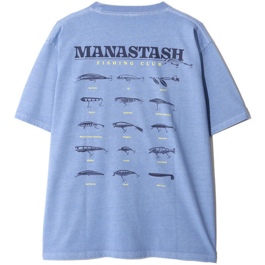 T-shirt Uomo Manastash - Pumice Tee Lure - Blu