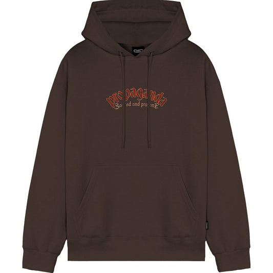 Propaganda Sweats à capuche pour hommes - Sweat-shirt Sorrow - Marron