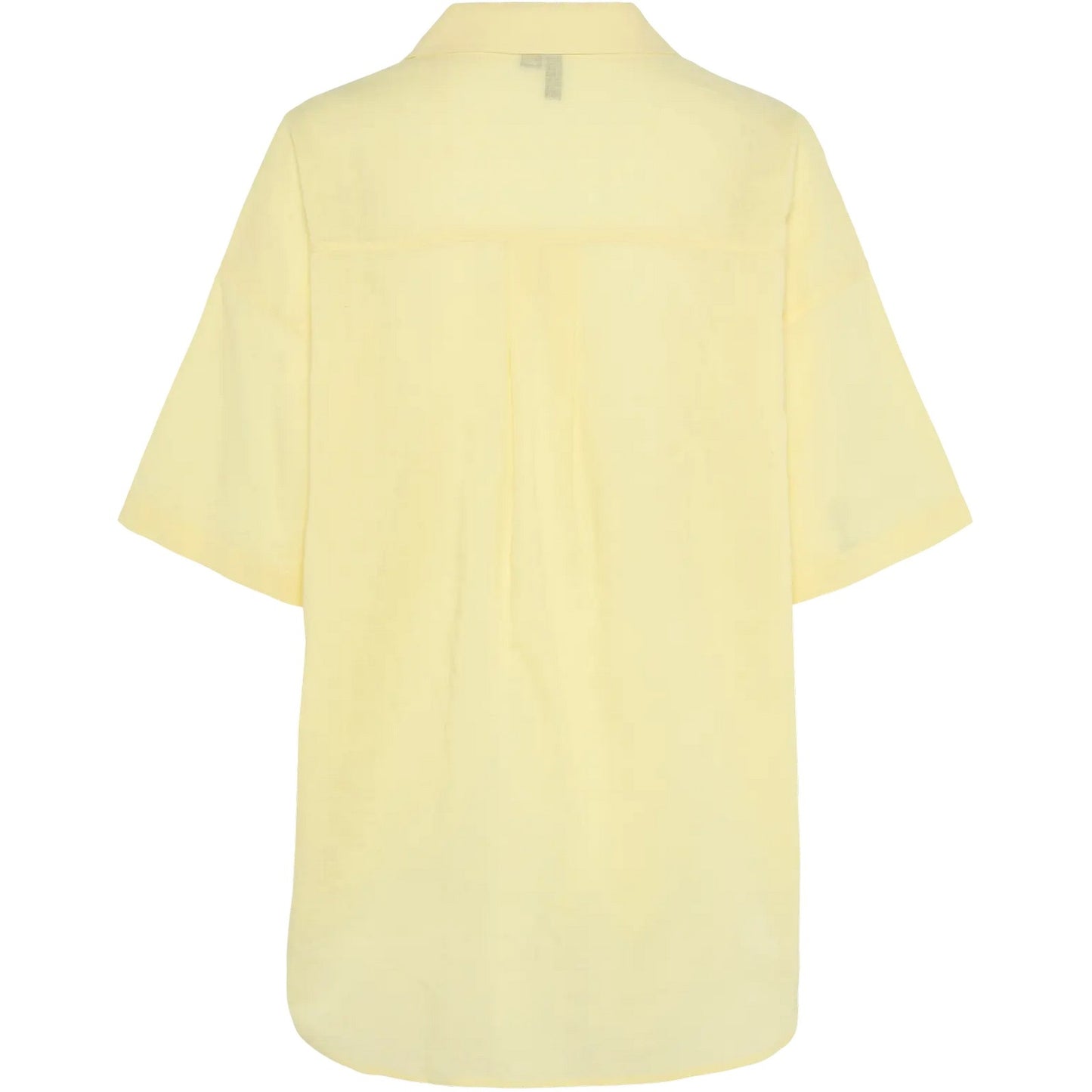 Pieces Damen-Hemden – Pcsatinka 2/4 Shirt Wvn – Gelb