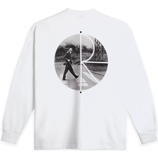 Maglie a manica lunga Uomo Polar - Fill Logo LS Tee Klez Crossing - Bianco