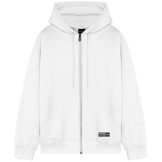 Propaganda Sweats à capuche pour hommes - Sweat-shirt Label Camo - Blanc