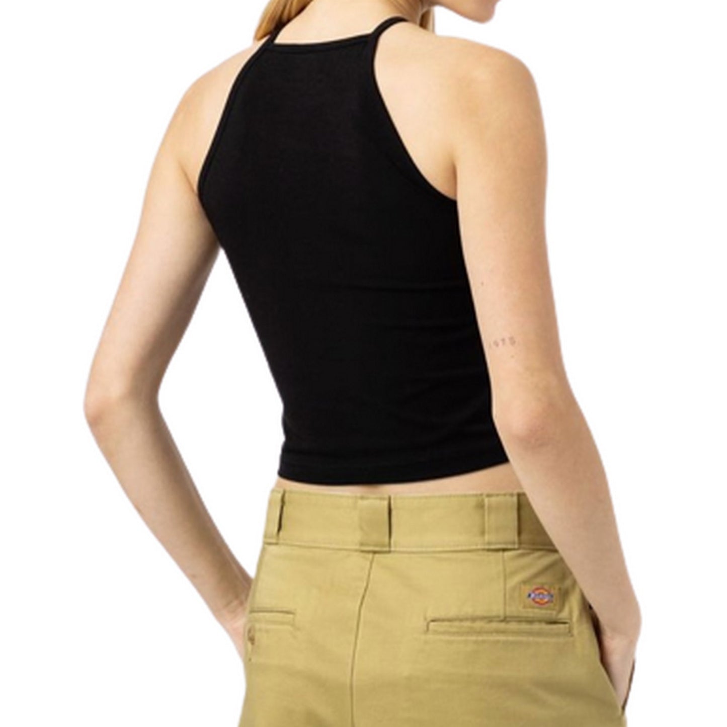 Dickies Tanktops & Tanktops für Damen – Chain Lake Vest W – Schwarz