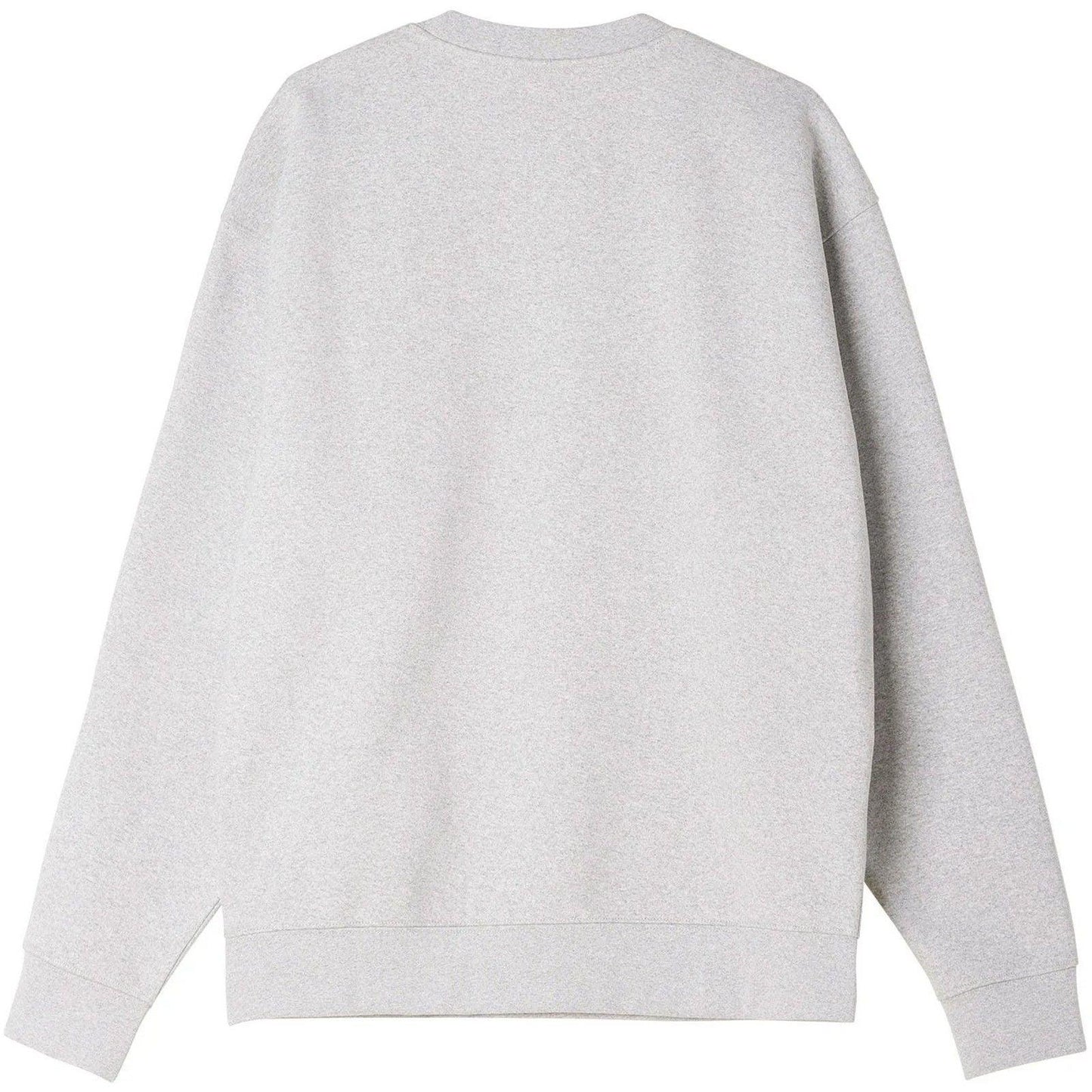 Felpe senza cappuccio Uomo Obey - Established Works Bold Crew Fleece - Grigio