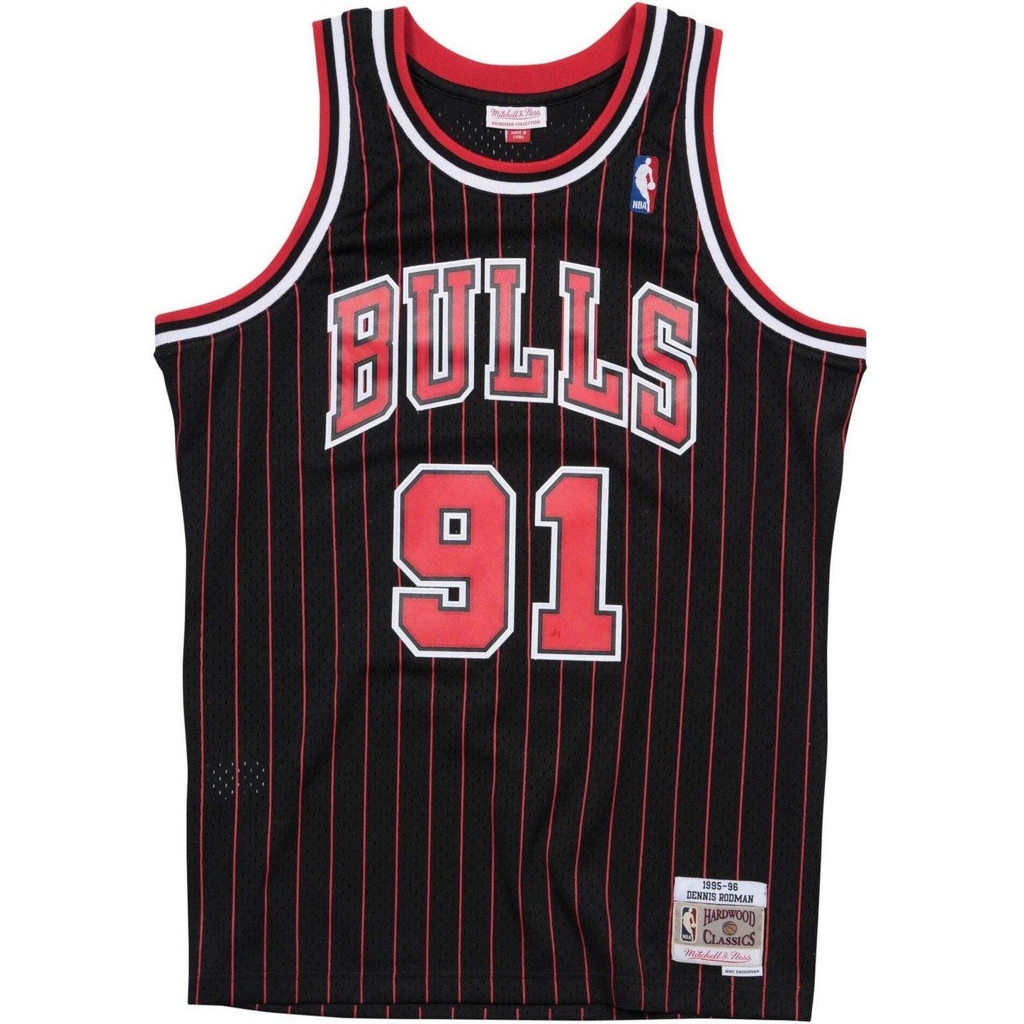 Camisetas sin mangas para hombre Mitchell & Ness - Jersey Swingman - Negro