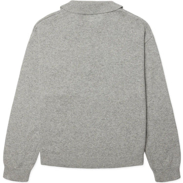 Polo a manica lunga Uomo Woodbird - WBKang 1/2 Zip Polo - Grigio